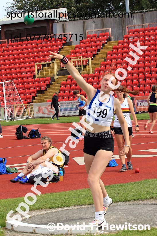 Shot Putt, 2024 Gateshead Tartan Games.  Photo: David T. Hewitson/Sports for All Pics